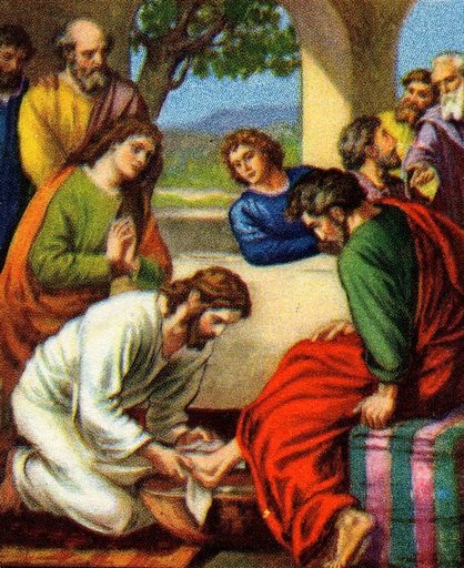 Jesus Washes the Disciples Feet